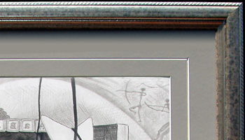 One of many artist sketches on display in the online artist galleries.